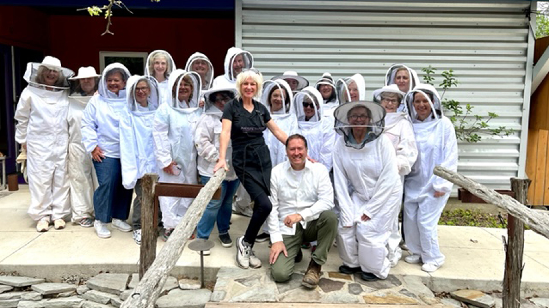 Custom Apiary Tours at Mystic Sky Ranch for Guests with Georgia Miguez