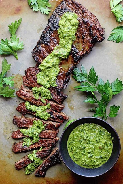 Marinated-Skirt-Steak-with-Chimichurri-2